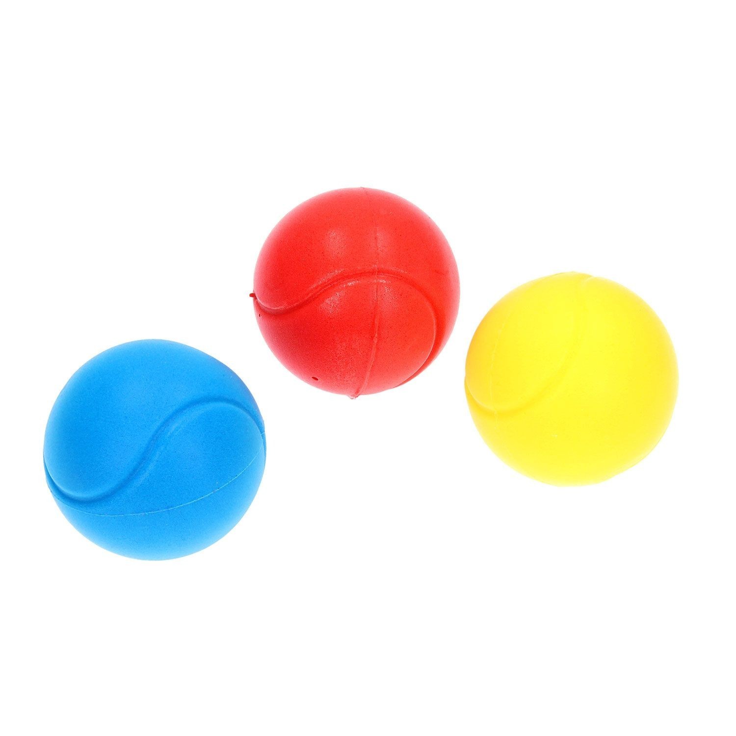 3 Stk. Soft Ball i forskellige Farver Ø 7 cm