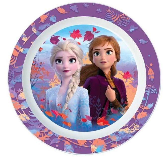 Frozen 2 Tallerken Med Anna & Elsa