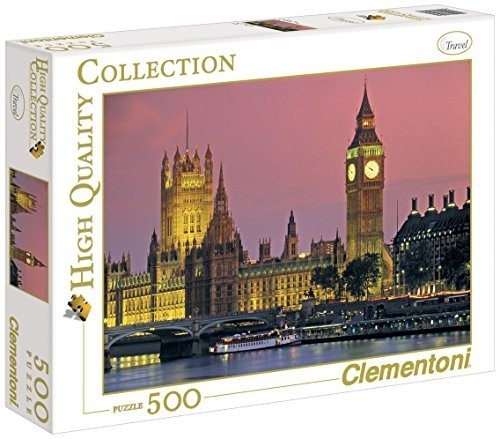 Clementoni Puslespil London Med 500 Brikker