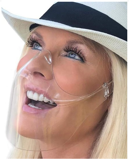Ansigtsmaske Transparent