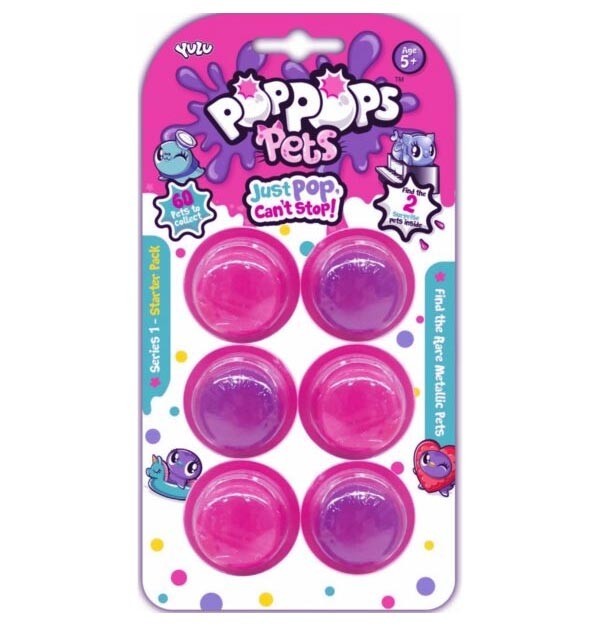 Pop Pops Snotz 6 pack (Pink)